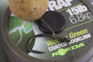 Fir Textil Cu Camasa Korda N-Trap Soft Coated Hooklink Gravel Brown 20m - Img 5