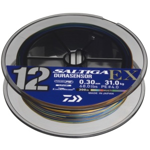 Fir Textil Daiwa Saltiga 12-Braid Multicolor 300m