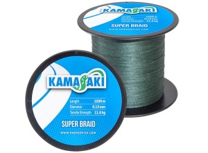 Fir textil Kamasaki Super Braid Green 1000m