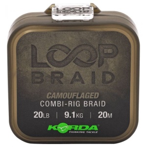 Fir Textil Korda Loop Camouflaged Combi Rig Braid 20m 9.1lbs - Img 2