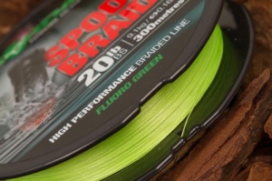 Fir textil Korda Spod Braid verde 0.16mm 9.1kg 300m - Img 2