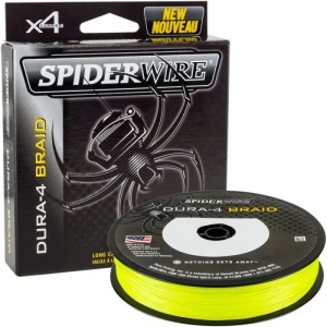 Fir textil Spiderwire Dura4 Galben 150m
