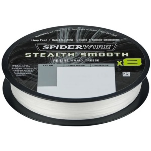 Fir Textil SpiderWire Stealth Smooth 8 Braid Translucent 150m - Img 2