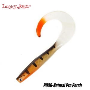 Grub Lucky John Kubira Fire Tail 23cm 1buc PG36