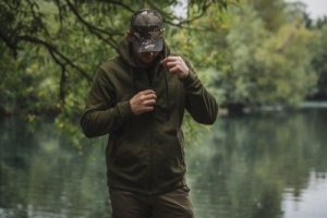 Hanorac Korda Kore Zip Pro Hoodie Olive - Img 3