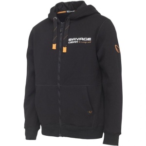 Hanorac Savage Gear Urban Zip Black Ink