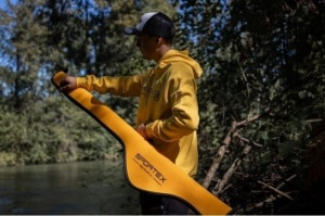 Husa Semirigida Sportex EVA Rod Bag Yellow 1 Compartiment - Img 3