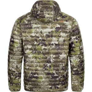 Jachetă vânătoare Blaser Challenger Airflake Camo cu izolație sintetică și camuflaj HunTec.