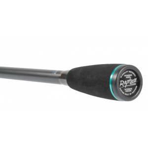 Lansetă Rapture Steyr IMX 2.28m 15-45g cu blanc CX-1 Super Slim, inele K-SiC anti-tangle și mandrină ultra-ușoară.