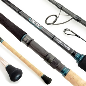 Lansetă Sportex TOP Cat CS-2 Spin pentru spinning la somn, cu blank Toray Carbon, putere mare, acțiune directă și control maxim în drill