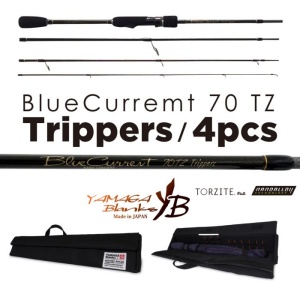 Lanseta Yamaga Blanks Blue Current 70TZ TRIPPERS PILAR TRAVEL 2.145m 12g 4buc - Img 2
