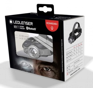 Lanterna Cap Led Lenser MH11 Black 1000lm Bluetooth + Acumulator + USB - Img 6