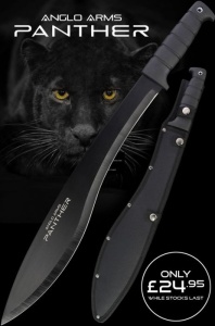 Maceta Anglo Arms Black Panther Kurki Machete Cu Lama de 42cm - Img 2