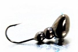 Mormishka Shark Tungsten Electroplating Emmet with hole 004 Nr14 1.07g