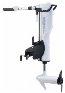 Motor electric Haswing Comax 55 lbs – detaliu produs, montaj pe oglinda bărcii