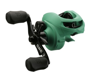 Mulinetă casting 13 Fishing Origin TX OTX 7.3-LH, profil redus, rezistentă la apă sărată, cu frână centrifugală 6 pini și recuperare rapidă pentru control maxim.