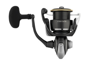Mulineta Daiwa 26 Certate HD LT detaliu corp Monocoque aluminiu și rotor Airdrive