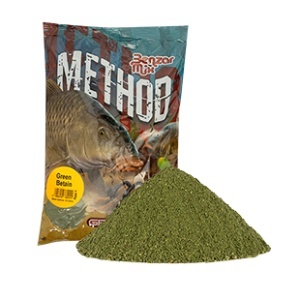 Nada Benzar Method Mix 800g – groundbait proteic premium pentru method feeder, cu făină de pește și pelete de calitate, aderență excelentă și atracție rapidă pentru crap mare.