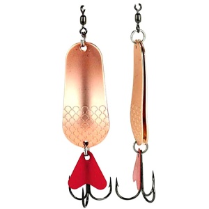 Oscilanta Somn Formax Attack Double Spoon 31g Cupru, Lingura Dubla Zgomotoasa