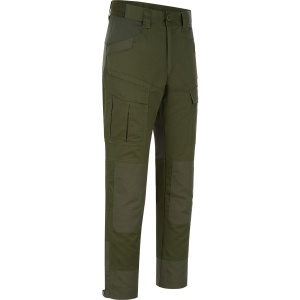 Pantaloni Mauser Stalker Pants matt oliv – Echipament outdoor robust din PolyCotton, cu talie reglabilă prin Velcro și sistem inteligent de buzunare tactice