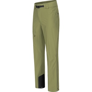 Pantaloni vânătoare Blaser Venture 3L Highland Green impermeabili în 3 straturi cu fermoare laterale.