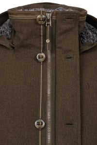 Parka impermeabilă de vânătoare bărbați cu izolație Primaloft Blaser Pamir Parka Argali Men Dark Brown.