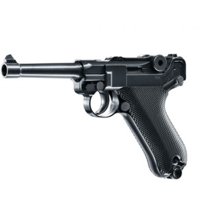 Pistol airsoft CO2 Umarex Legends P08 Luger 6mm 15 BB energie sub 2J Full Metal