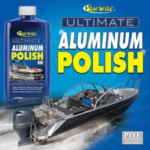 Polish aluminiu barci Star Brite Ultimate Aluminum Polish 500ml cu polimeri PTEF pentru redare luciu si protectie anticoroziune.