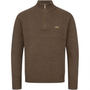 Pulover Vanatoare Blaser Wool HZ Dark Brown