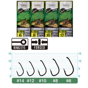 Riguri Owner Method Feeder 56932 FD-11 Spear 10cm 6buc/plic - Img 3