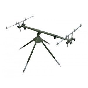 Rod Pod pescuit crap Carp Pro Flexi 4 posturi aluminiu reglabil