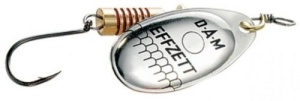 Rotativa DAM Effzett Spinner With Single Hook 4g Silver