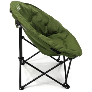Scaun Sphere – compact, confortabil, cadru oțel 16×0.8 mm, material 600D, formă de sferă și husă 210D. Ideal pentru pescuitul la crap.
