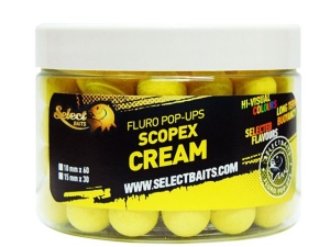 Select Baits Pop-up Scopex Cream 15mm