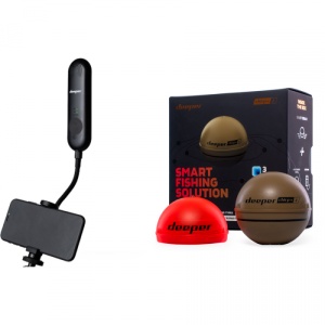 Set Sonar Deeper Chirp+ 2.0 Cu Range Extender Si Phone Holder - Img 2