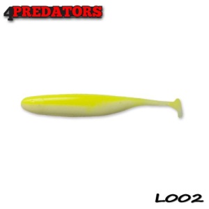 Shad 4Predators Finesse Impact Floating Lime White