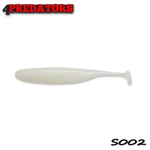 Shad 4Predators Finesse Impact Floating Pearl White