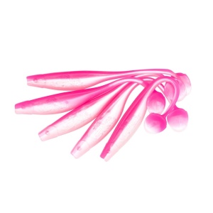 Shad soft Fast Strike Huky Kuky 13.5cm 5bucati plic blister rigid pentru salau si stiuca.