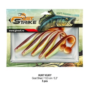 Shad Fast Strike Huky - Kuky 13.5cm 5buc/plic - Img 7