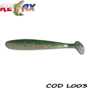 Shad Relax Bass Laminat Blister 8.5cm 4buc/plic L003