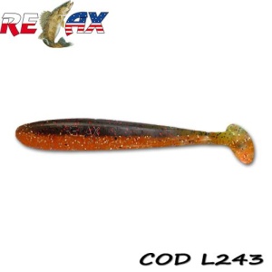 Shad Relax Bass Laminat Blister 8.5cm 4buc/plic L243