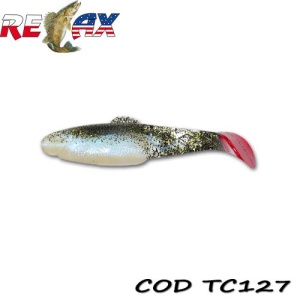 Shad Relax Diamond Tricolor 7.5cm 10buc/plic TC127