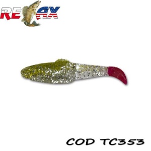 Shad Relax Diamond Tricolor 7.5cm 10buc/plic TC353