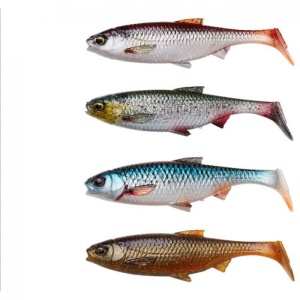 Shad Savage Gear 3D River Roach 10cm 10g Clear Water 4buc/plic - Img 2