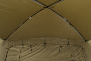 Shelter Mivardi Base Camp XL 300x300x190 cm – Spațiu imens, structură stabilă din aluminiu și ventilație superioară pentru confort maxim la pescuit.