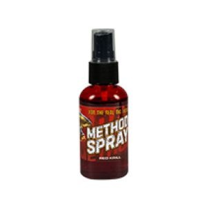 Spray Benzar Mix Method 50ml – atractant spray cu aderență ridicată și dizolvare rapidă, creează nor vizual intens pentru feeder și method feeder, ideal pentru activare instant a vadului.