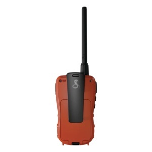 Stație radio maritimă VHF portabilă Cobra BlueBound 150 flotabilă cu încărcare USB-C.