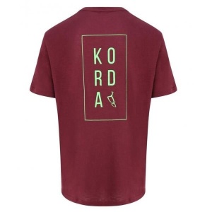 Tricou Korda Loyal Tee Burgundy - Img 2
