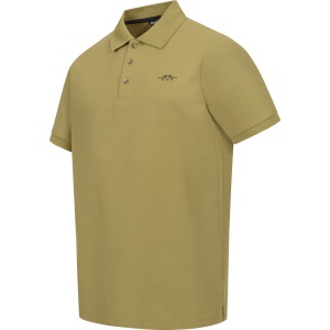 Tricou Men’s Solid Polo Shirt, Matt Gold, Bumbac și Poliester