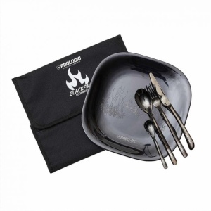 Trusa Picnic pentru O Persoana Prologic BlackFire, 25x25cm